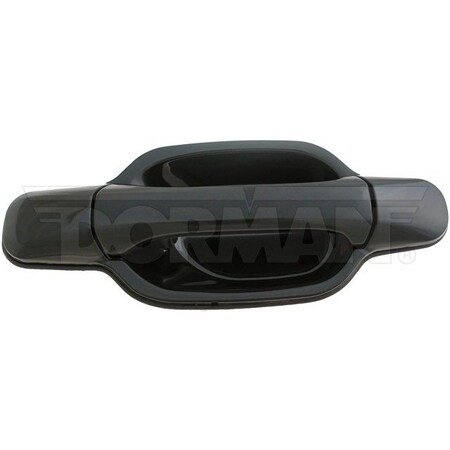 Motormite EXTERIOR DOOR HANDLE SMOOTH BLACK FRONT 82809